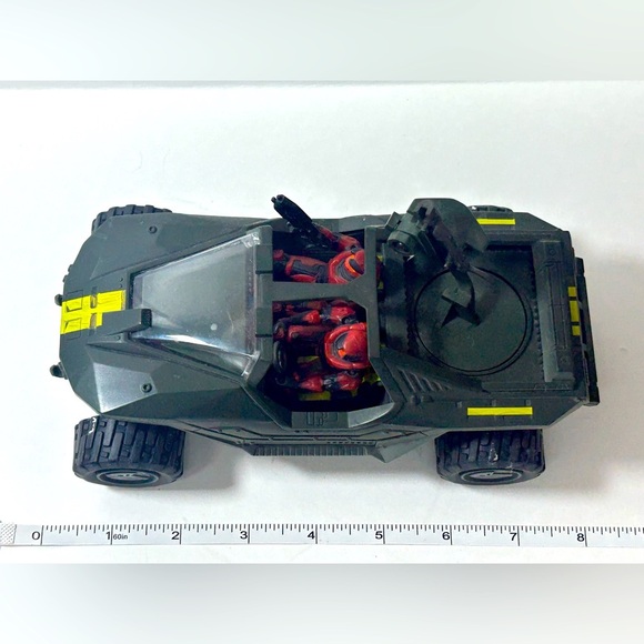 Halo - 2003 Joyride / Bungie - Warthog w/ 2 Red Spartans & 1 Assault Rifle 🔘🪖 - Picture 2 of 14